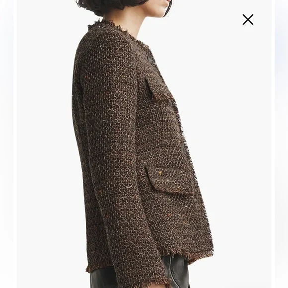 NWT Rag & Bone Ezra Tweed Blazer - Picture 4 of 10